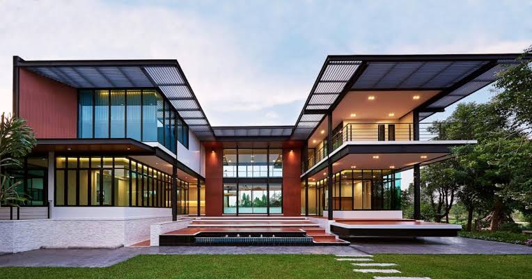 Desain Rumah Modern Arsitektur Glass House